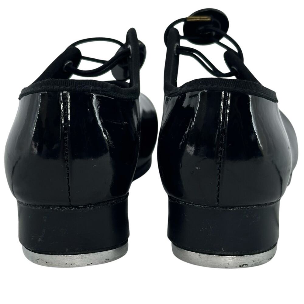 Dance Now Girls Black Tap Shoes 11.5 - Picture 3 of 9